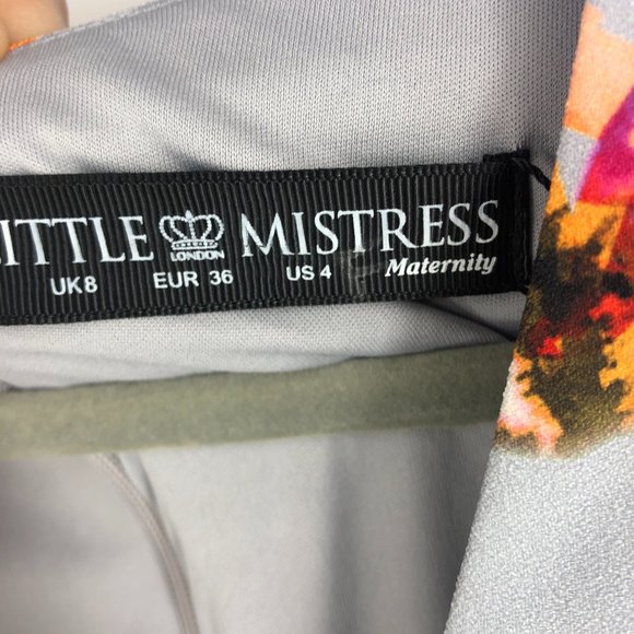 Little Mistress WaterColor Maternity Dress 4 - Picture 5 of 6